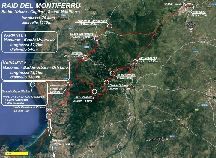 mappa montiferru-cuglieri